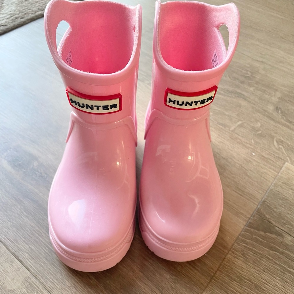 Hunter big kid sz 1 girl rain boots